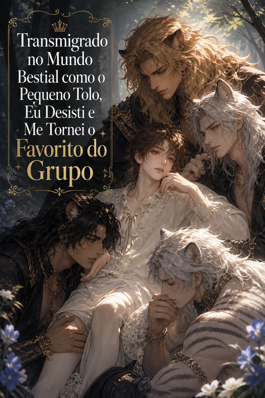 Transmigrado no Mundo Bestial como o Pequeno Tolo, Eu Desisti e Me Tornei o Favorito do Grupo