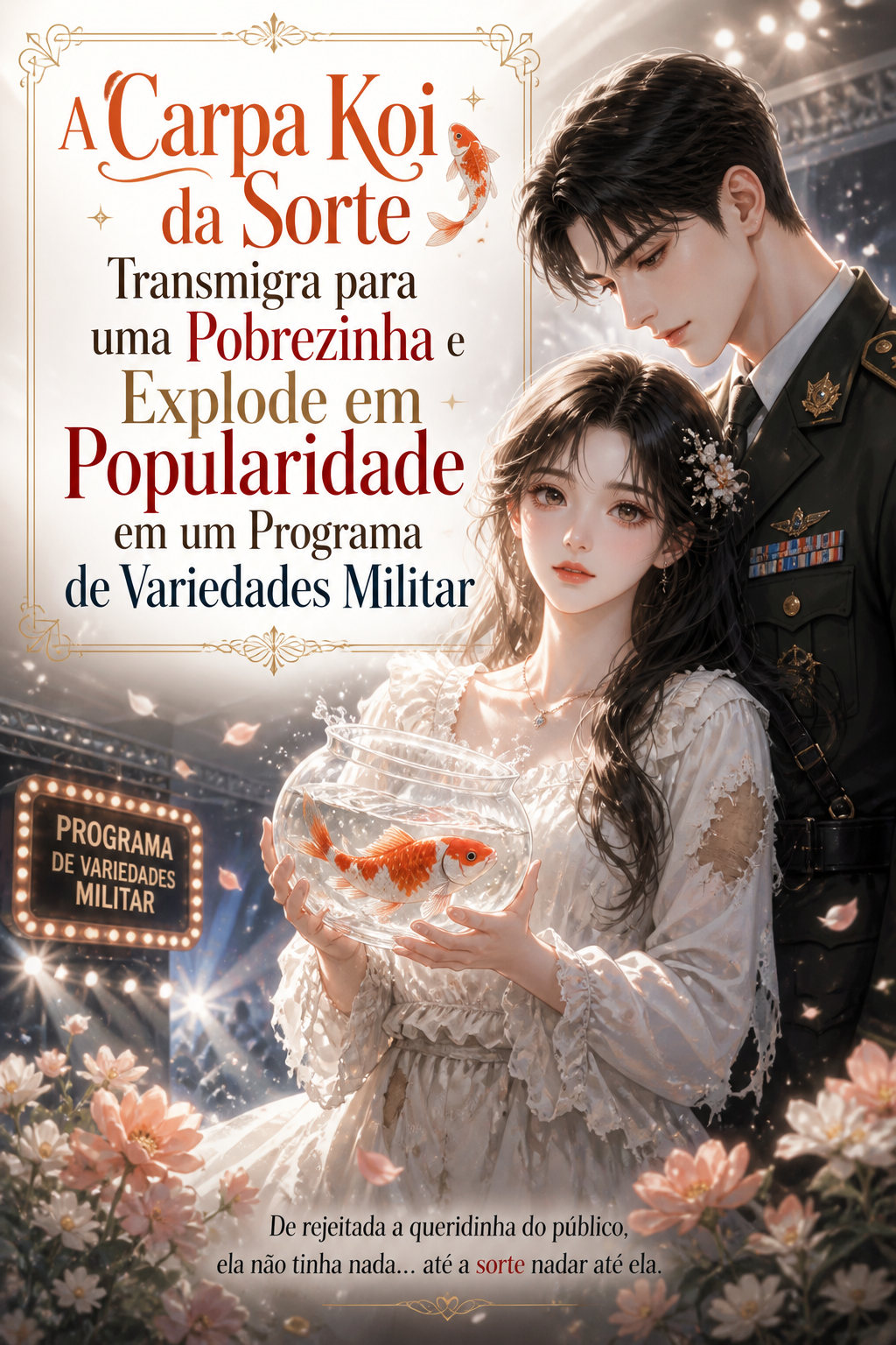 A Carpa Koi da Sorte Transmigra para uma Pobrezinha e Explode em Popularidade em um Programa de Variedades Militar