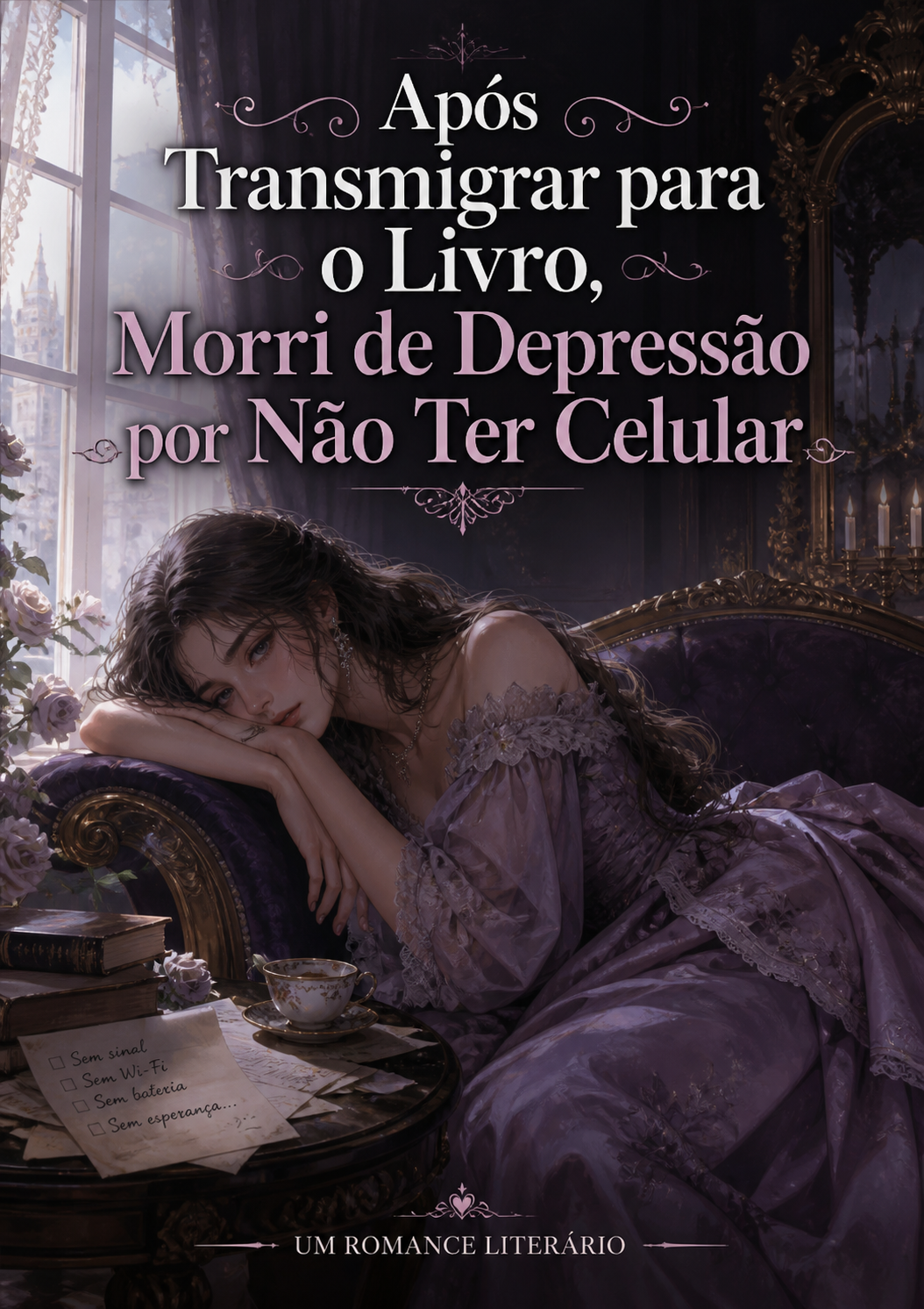 Após Transmigrar para o Livro, Morri de Depressão por Não Ter Celular
